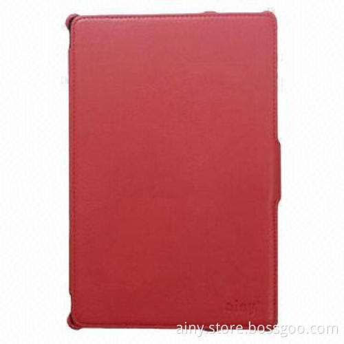Ainy Natural Leather Case, Heat Setting, Holder Cover, Professional Design for Sony Tablet Z2